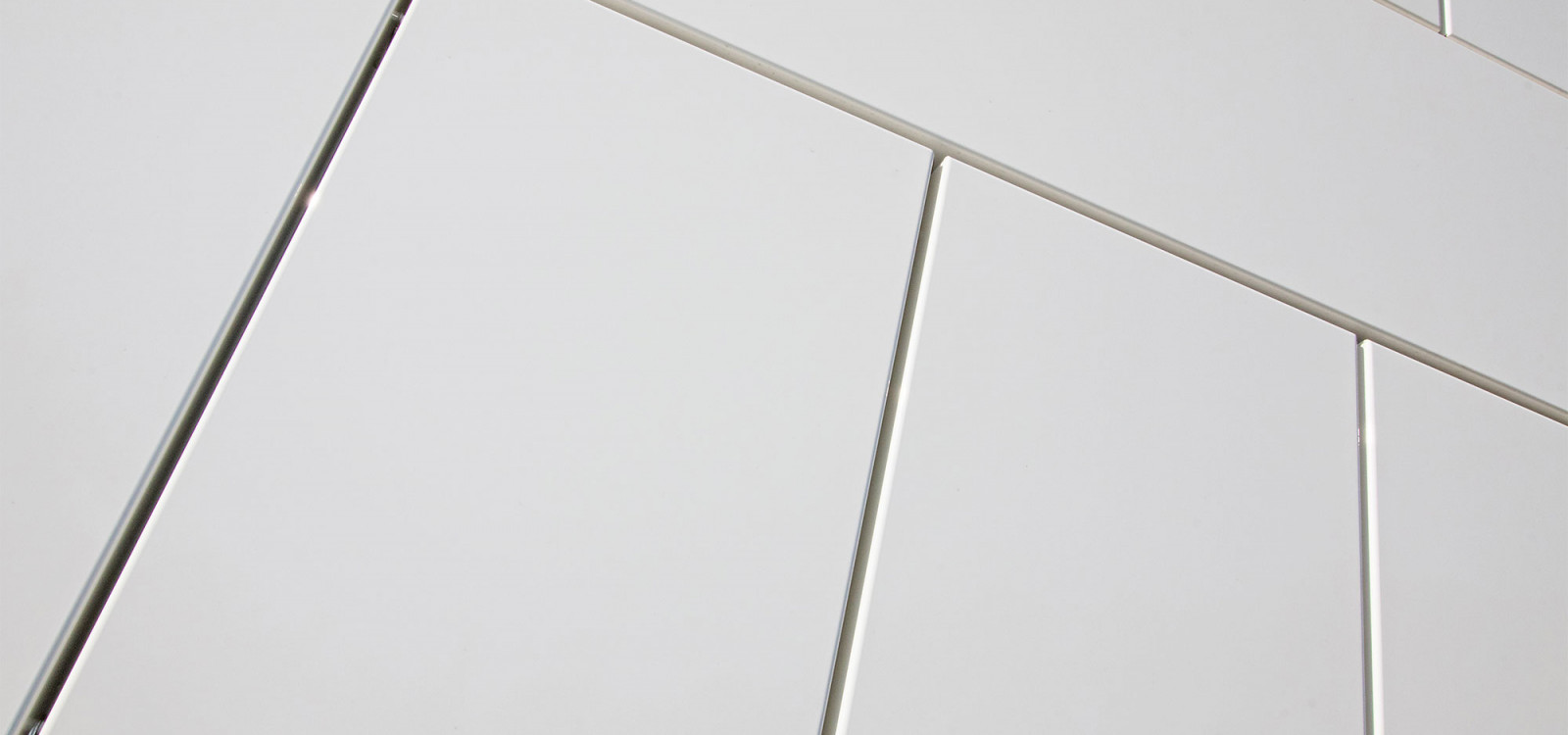 Gepoedercoat aluminium wit
