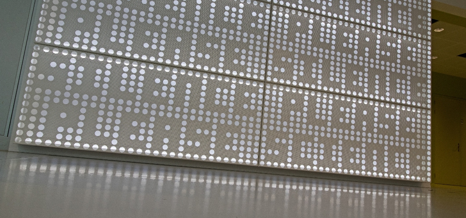 interieur kunst wand led